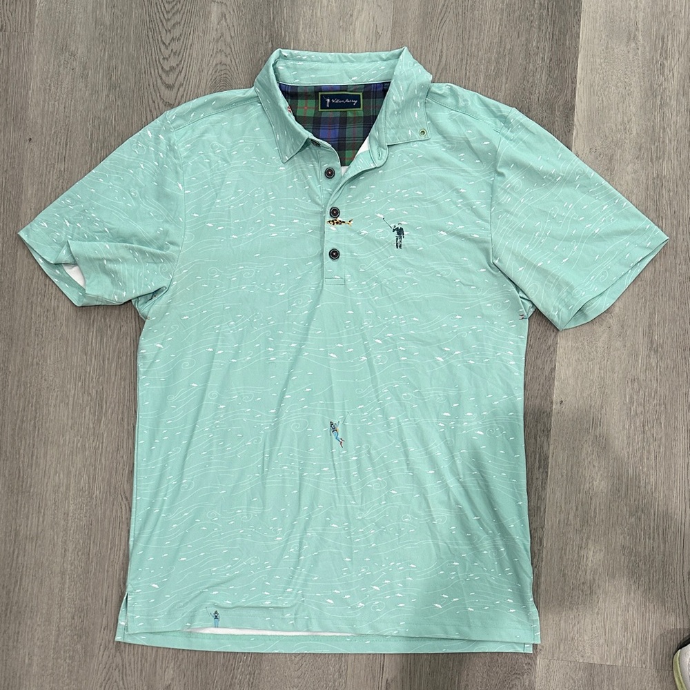 William Murray Green Polo Shirt